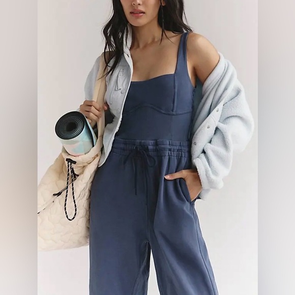 Nwot Free People Inbound Onesie - Picture 2 of 7